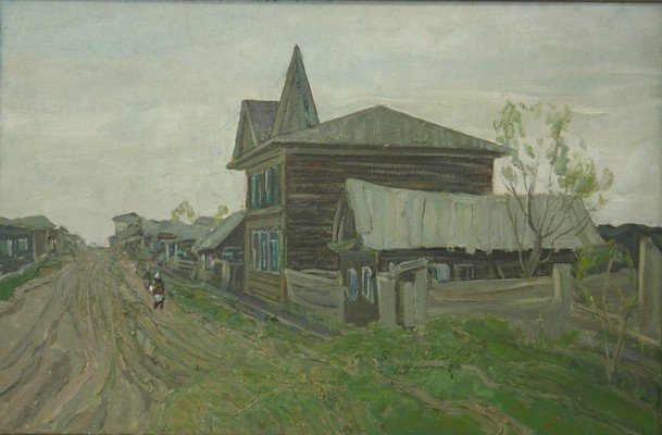 Улица в старом Красноярске. 1981 г.